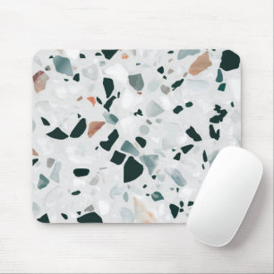 Modern Abstract Terrazzo Pattern Mousepad