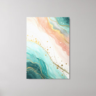 Modern Abstract Watercolor Wall Art Leinwanddruck
