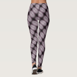 MODERN abstrakt gezeichnet in weißgrauem Schwarz Leggings