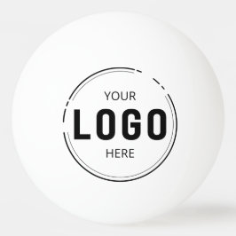 Modern Add Your Logo Business Company Tischtennisball