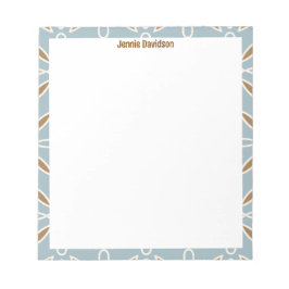 Modern Aesthetic Typography with Stylish Border Notizblock