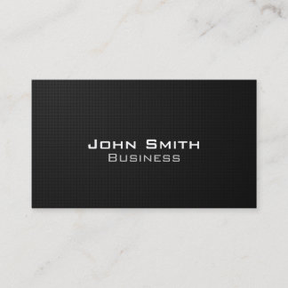 Modern alle schwarze Beschaffenheit No.3 Visitenkarte