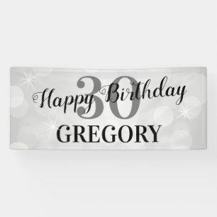 Modern Alles Gute zum Geburtstag jedes Alter & N Banner