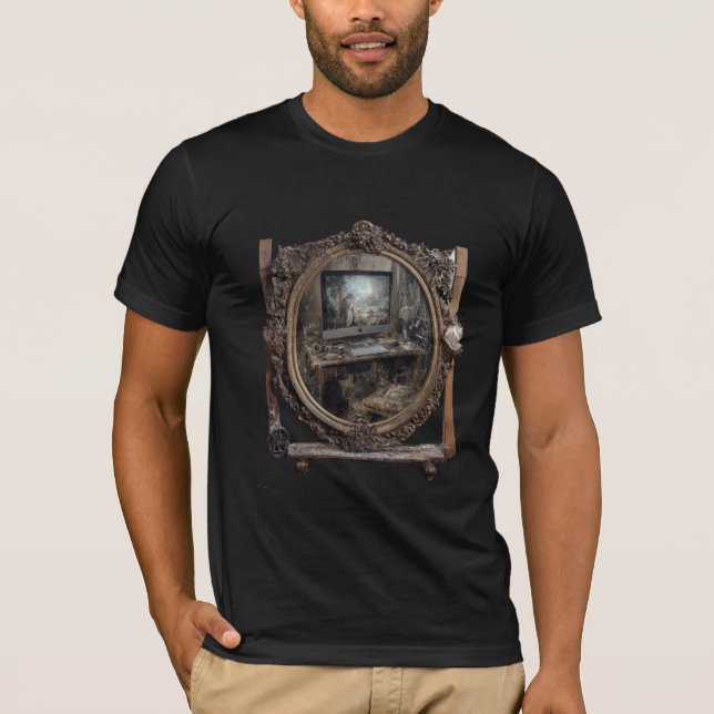 Modern Altars — Gothic Fine Art T-Shirt (Vorderseite)