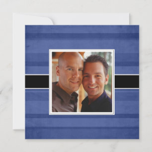 Modern Anniversary Dinner Party Foto Einladungen