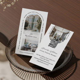 Modern Arch Photos Home Rental Property Manager Visitenkarte