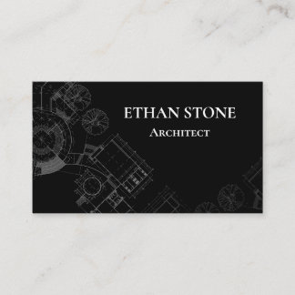 Modern Architect Business Card Visitenkarte