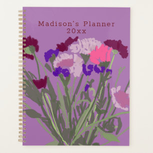 Modern Art Happy Colorful Wildblumen + Individuell Planer