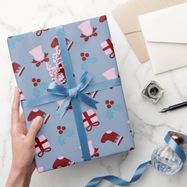 Modern Artisan Geschenk Geometric Girlfriend Birth Geschenkpapier (Schenken)
