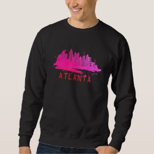 Modern Atlanta Citycape Souvenir Atlanta Skyline Sweatshirt
