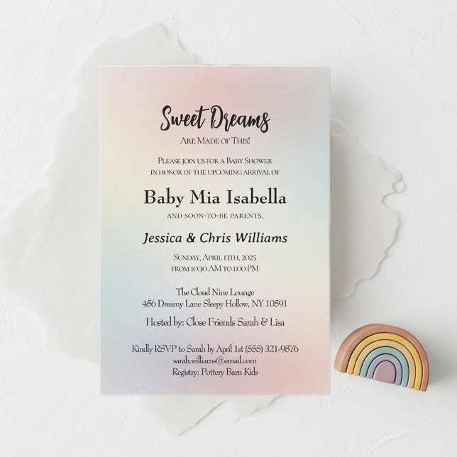 Modern Baby Shower Invite  Einladung (Von Creator hochgeladen)