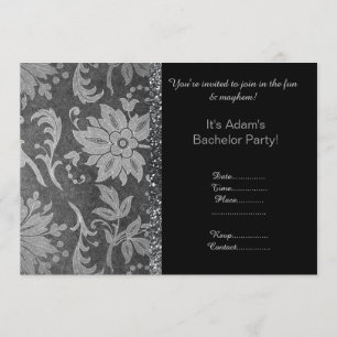 MODERN BACHELOR PARTY INVITAATIONEN VON I DO DESIG EINLADUNG