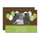 Modern Balloons Foto Birthday Invasion - Green