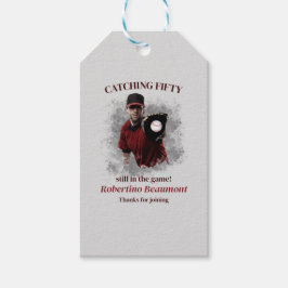 Modern Baseball Catching Fifty Men's 50th Birthday Geschenkanhänger