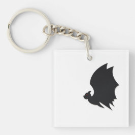 Modern bat schlüsselanhänger