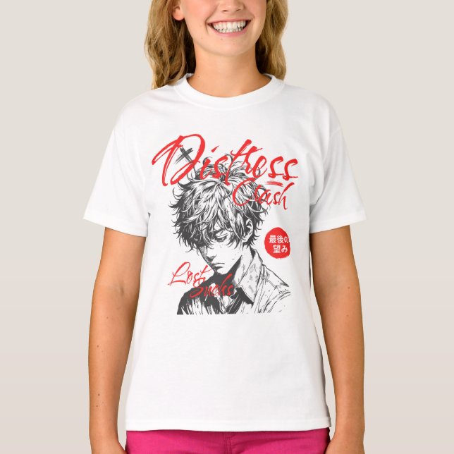 Modern bedruckter T - Shirt - stilvoll & trendig g (Vorderseite)