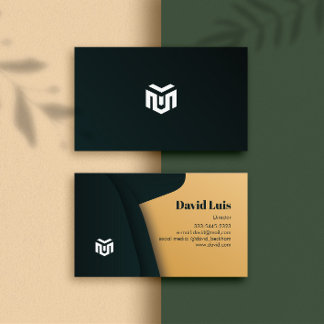 Modern berufliches Business Cards Logo Visitenkarte