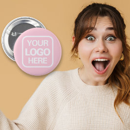 Modern Berufliches Firmenlogo Rosa Button