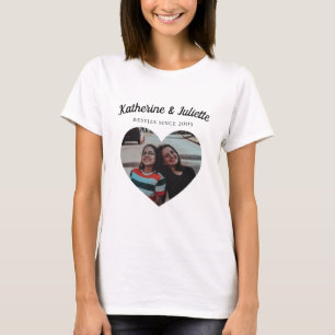 Modern Best Friend Niedlich Foto Friendship Keepak T-Shirt