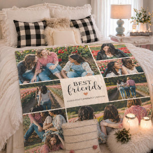 Modern Best Friends BESTE FREUNDIN 8 Collage Foto Sherpadecke