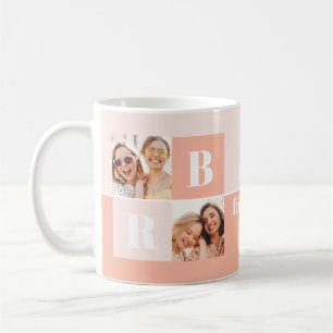 Modern Best Friends Foto Kaffee Tasse