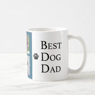 Modern Best Hund Vater 4 Foto Kaffeetasse