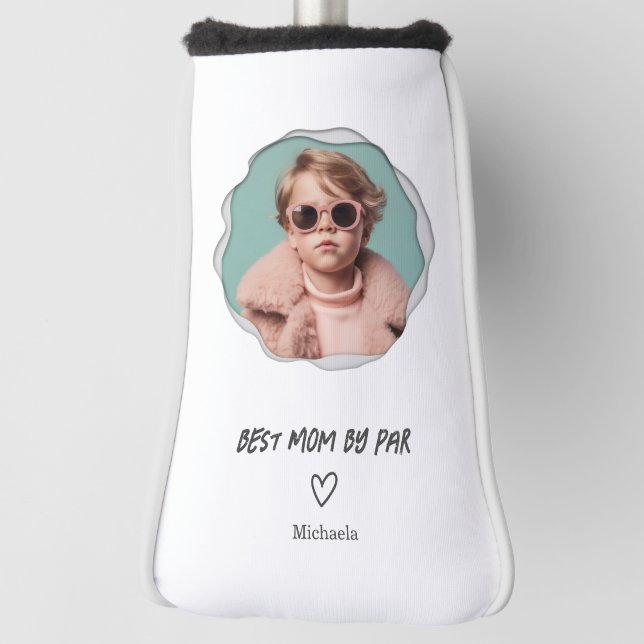 Modern Best Mama by Par Foto Mother Golf Headcover (Rotieren 90)