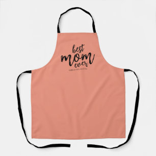 Modern Best Mama je Mommy Kids Name Script Schürze