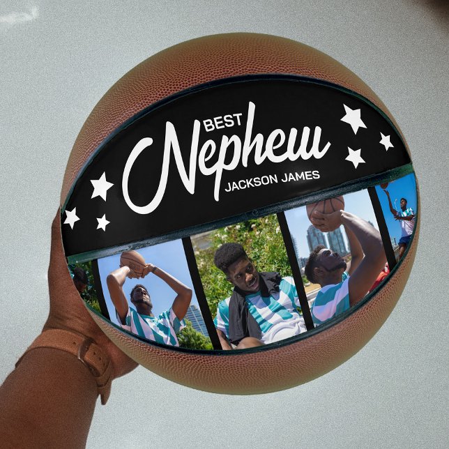 Modern Best Nephew 5 Photo Basketball (Von Creator hochgeladen)
