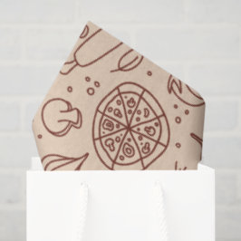 Modern Best Pizza In Town Professional Seidenpapier