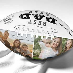 Modern Best Vater Typografy Vatertag 2 Foto Football