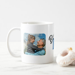 Modern Best Vater Zwei Foto Kaffee Tasse
