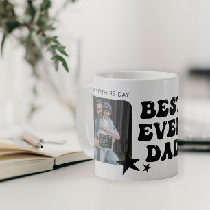 Modern Bester Dad Aller Zeiten   Fotocollage Kaffeetasse