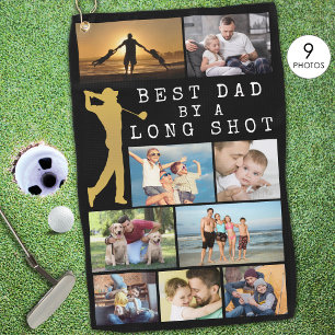Modern BESTER VATER MIT GROSSEM ABSTAND 9 Fotocoll Golfhandtuch