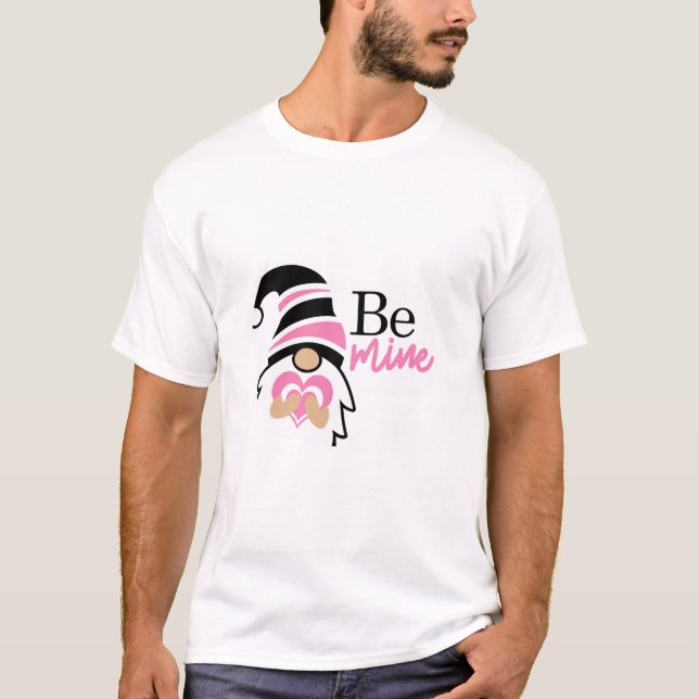 Modern bin mein rosa Gnome T-Shirt (Vorderseite)