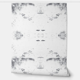 Modern Black and White Abstract Seamless Pattern Tapete