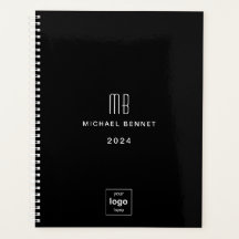 Modern Black Business Logo 2024