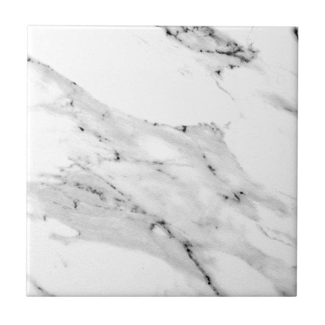 Modern black gray white marble pattern  fliese (Vorderseite)