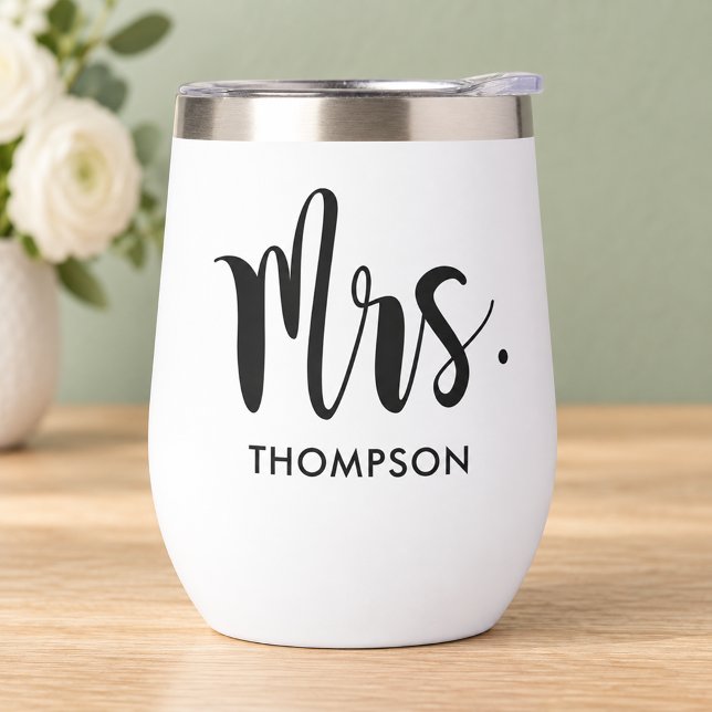 Modern Black Script Personalisiert Wedding (Von Creator hochgeladen)