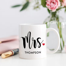 Modern Black Script Personalisiert Wedding