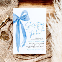 Modern Blue Bow Sie bindet das Brautparty des Knot