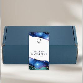 Modern Blue Celestial Vielen Dank Siegel Packaging