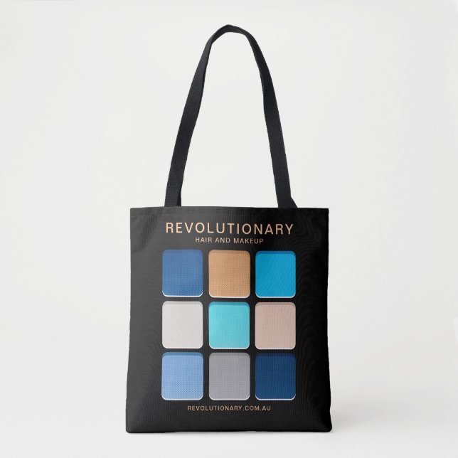 Modern Blue Eyeshadow Pallete Name Makeup Artist (Vorderseite)