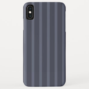Modern Blue Gray Streifen Case-Mate iPhone Hülle
