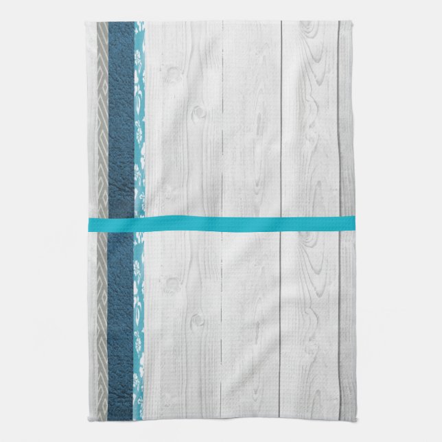 Modern Blue Handtuch (Vertikal)