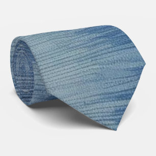 Modern Blue Jean Style Neck Tie Krawatte