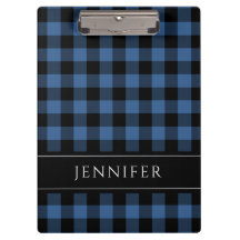 Modern Blue Kariert