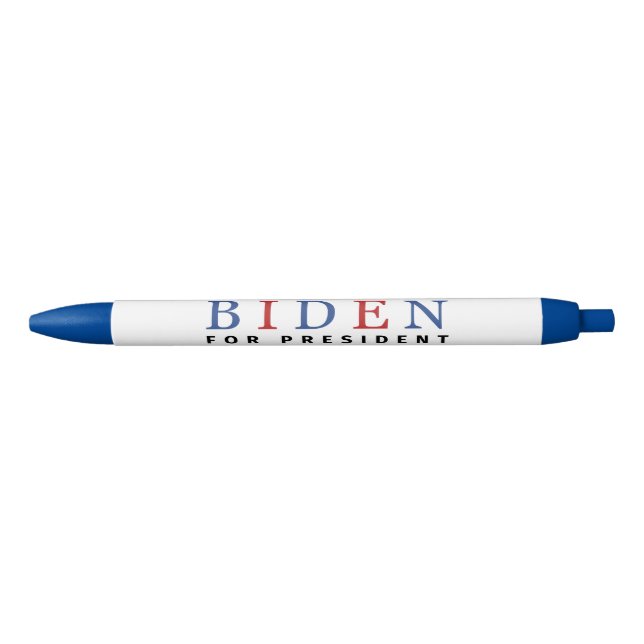 Modern Blue Red Joe Biden für Präsident Kugelschreiber (Vorderseite)