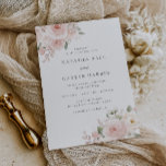 Modern Blush Botanical Wedding Einladung<br><div class="desc">Modern Blush Botanical Wedding Invitation
See matching items in our collection below</div>