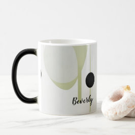 Modern Boho Abstract Sage Verwandlungstasse